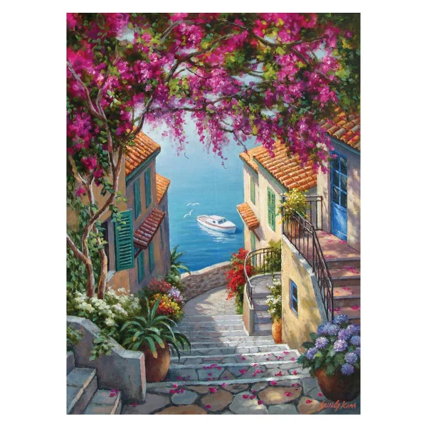 Anatolian Kıyı Merdivenleri Puzzle 1000 Parça 1088 - Görsel 2