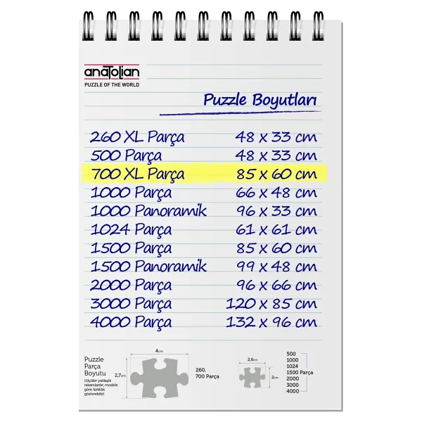 Anatolian Paris Meydanı 700 Parça Puzzle 2701 - Görsel 5
