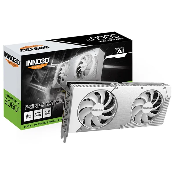 Inno3d Geforce Rtx5060ti 8gb Twin X2 Oc White 128bit Gddr7 Ekran Kartı N506t2-08d7x-193075w - Görsel 5