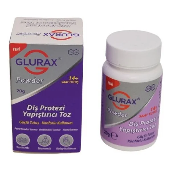 Glurax Powder, Diş Protezi Yapıştırıcı Toz - Görsel 5