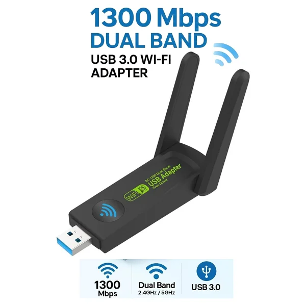 Maxgo 3125 600 Mbps Kablosuz Ağ Adaptörü - Görsel 6