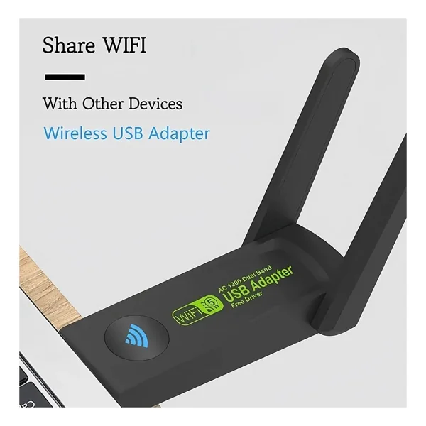 Maxgo 3125 600 Mbps Kablosuz Ağ Adaptörü - Görsel 2