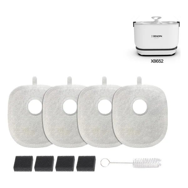 Xenon Smart Otomatik Çelik Su Pınarı 4'lü Filtresi, Fırça Ve Sünger Seti X8783 (X8652 Uyumlu) - Görsel 4