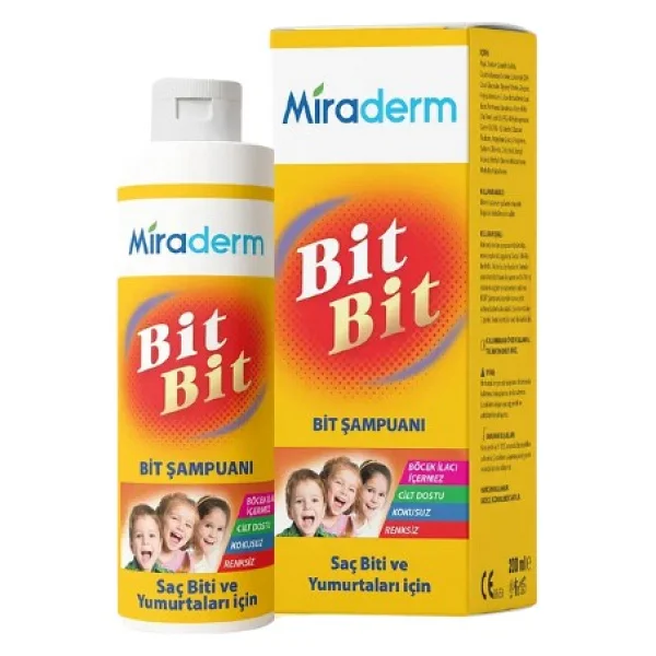 Miraderm Bitbit 200 Ml Bit Şampuanı - Görsel 2