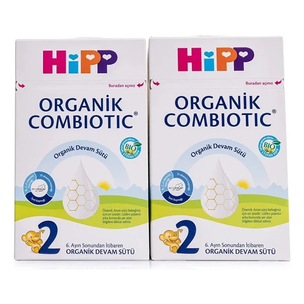 Hipp Organik Combiotic 2 Devam Sütü 800 Gr 2 Adet - Görsel 5