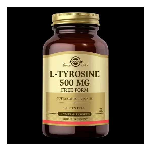 Solgar L-Tyrosine 500 Mg 50 Kapsül - Görsel 6