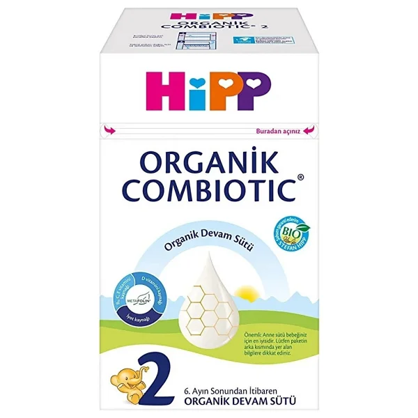 Hipp Organik Combiotic 2 Devam Sütü 800 Gr 2 Adet - Görsel 3