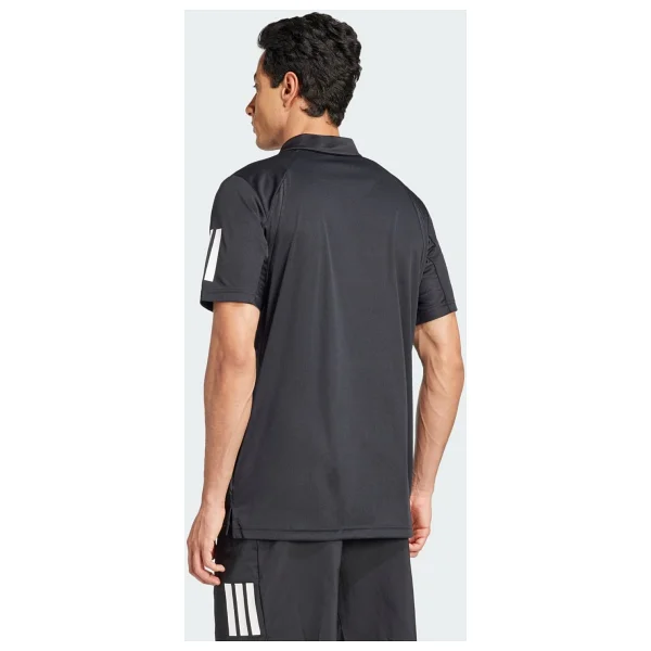 Adidas Club 3str Polo Erkek Tenis Polo Tişört Jg0985 Siyah Sıyah - Görsel 2