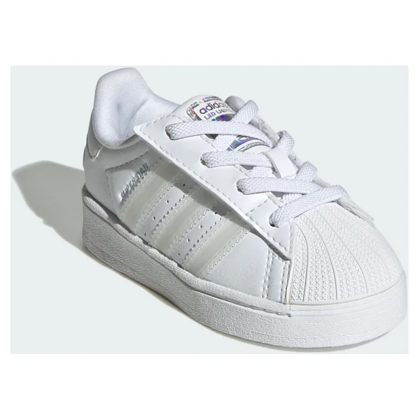 Adidas Superstar LED Lights Comfort Closure El I Jq6418 Beyaz Bebek Spor Ayakkabı - Görsel 3