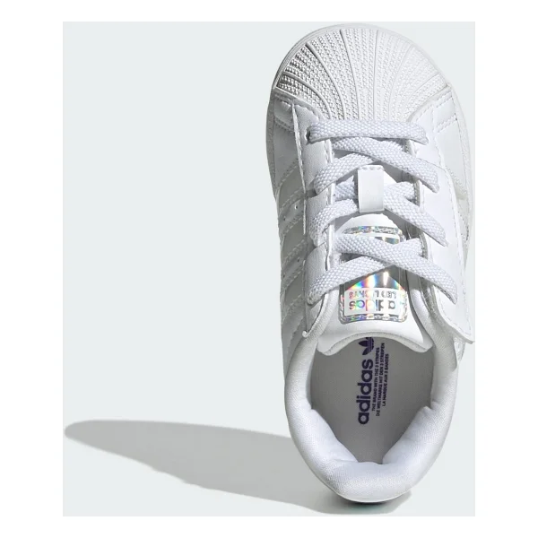 Adidas Superstar LED Lights Comfort Closure El I Jq6418 Beyaz Bebek Spor Ayakkabı - Görsel 4