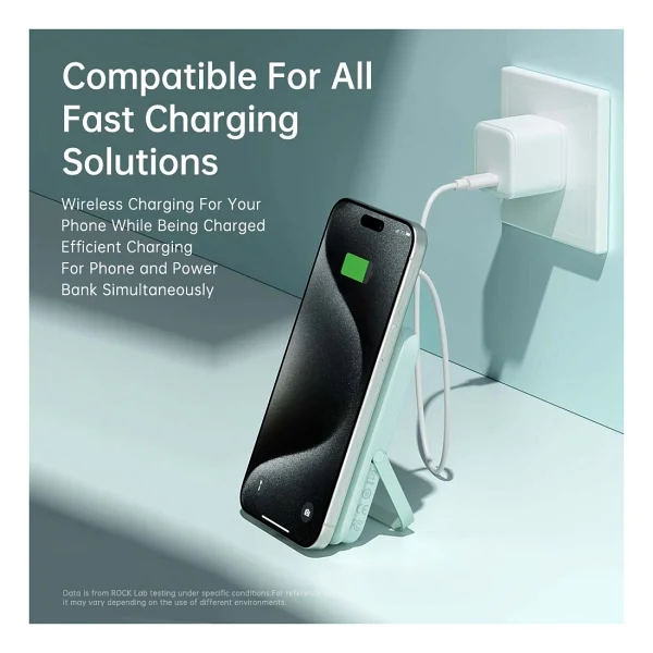 Rock P20 Se 10000 mAh Hızlı Şarj Magsafe Powerbank - Görsel 4