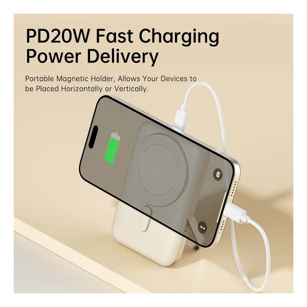 Rock P20 Se 10000 mAh Hızlı Şarj Magsafe Powerbank - Görsel 5