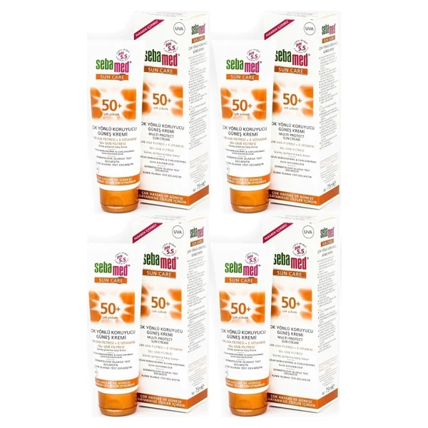 Sebamed Sun Care Çok Yönlü Koruyucu 75 Ml 4 Adet 50 Faktör Güneş Kremi - Görsel 4