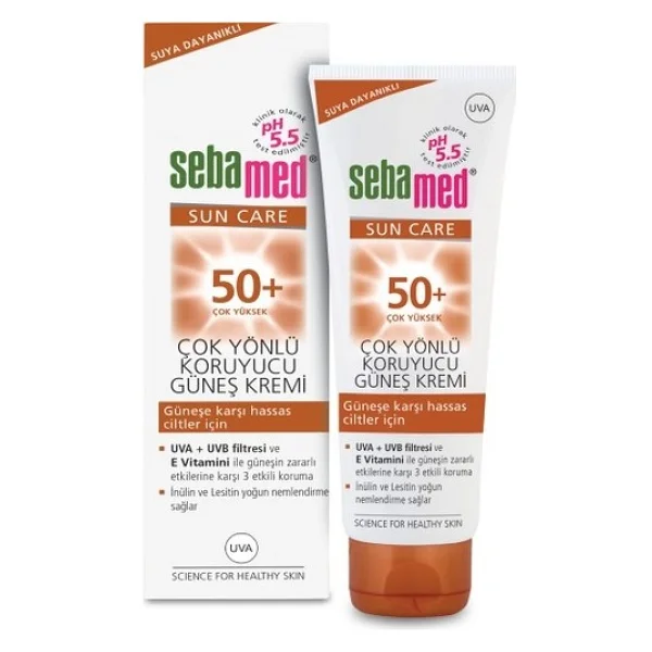 Sebamed Sun Care Çok Yönlü Koruyucu 75 Ml 3 Adet 50 Faktör Güneş Kremi - Görsel 2