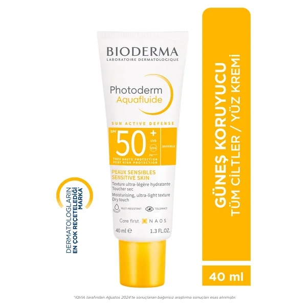 Bioderma Photoderm Aquafluid 40 Ml 50 Faktör Güneş Kremi - Görsel 2