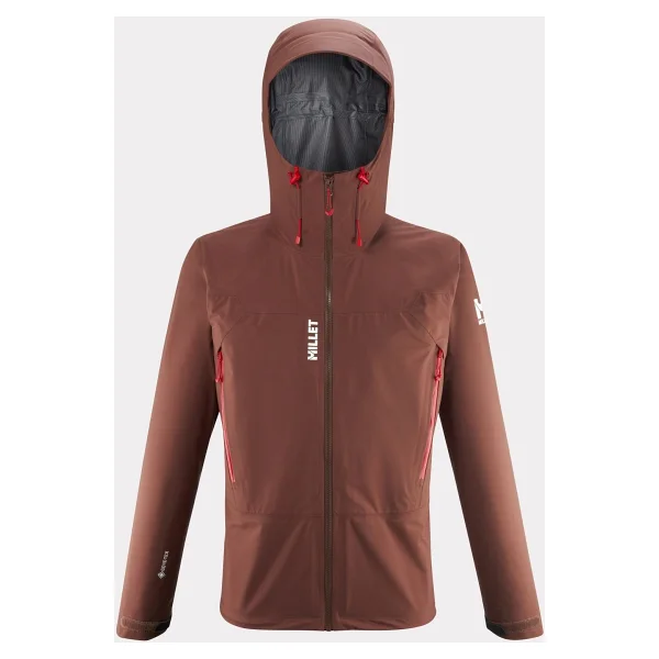 Millet Kamet Light Gore-Tex MIV7739 Kapüşonlu Erkek Su Geçirmez Mont - Görsel 2