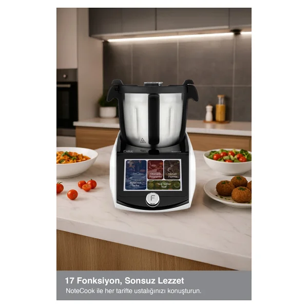 Fakir Notecook Multifonksiyonel Mutfak Robotu - Görsel 8