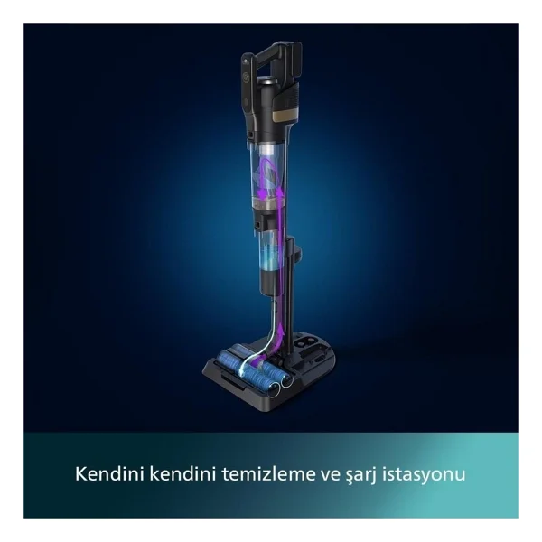 Philips Aqua Trio 9000 Serisi Xw9383/01 Islak Kuru Şarjlı Dikey Süpürge - Görsel 4