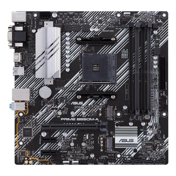 Asus Prime B550m-A AMD Am4 DDR4 Micro Atx Anakart - Görsel 2