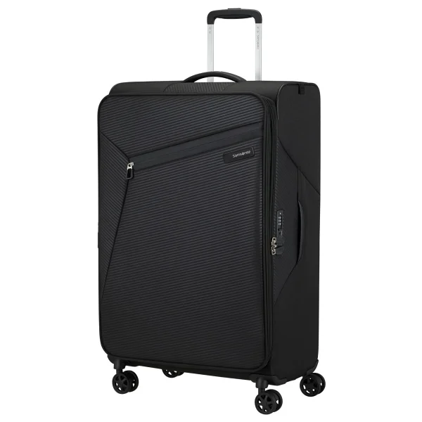 Samsonite Litebeam Spinner Kumaş Siyah Büyük Boy Valiz - Görsel 3