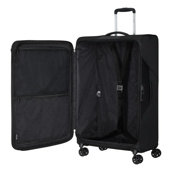 Samsonite Litebeam Spinner Kumaş Siyah Büyük Boy Valiz - Görsel 4