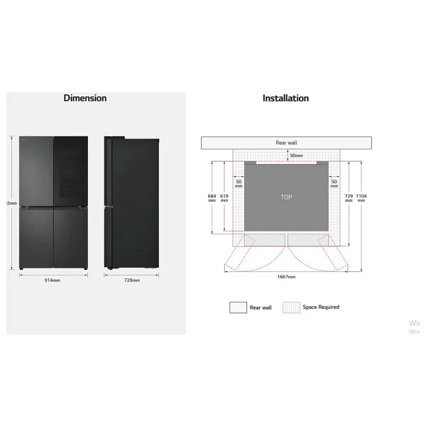 Lg Gc-V31ffchj Gardırop Tipi Buzdolabı - Görsel 7
