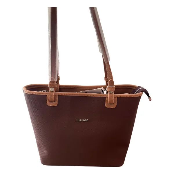 Just Polo Jp6049 Büyük Boy Kadın Kol Ve Omuz Çantası 3 Bölmeli Ozt6049 - Lacivert - Görsel 6