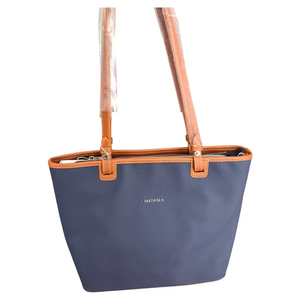 Just Polo Jp6049 Büyük Boy Kadın Kol Ve Omuz Çantası 3 Bölmeli Ozt6049 - Lacivert - Görsel 7