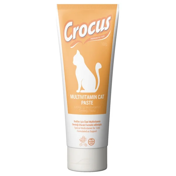 Crocus Multivitamin 100 Gr Kedi Macunu - Görsel 3