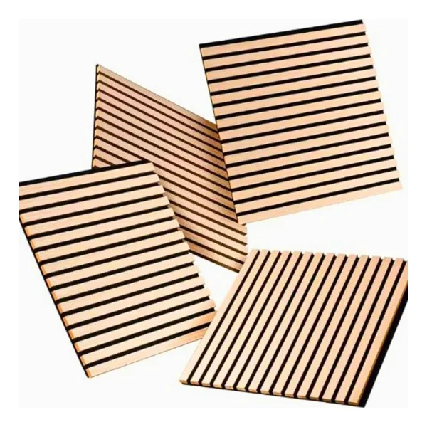 Mdf Ahşap Akustik Duvar Ve Tavan Kaplama Paneli 50 X 50 Cm Safir Meşe - Görsel 4