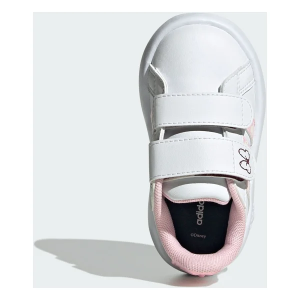 Adidas X Disney Minnie Mouse Grand Court Cf I Jr8130 Beyaz-Pembe Bebek Spor Ayakkabı - Görsel 4