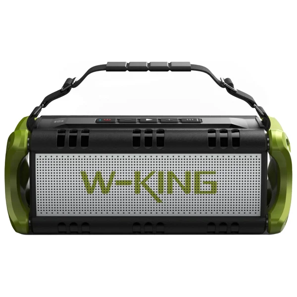 W-King D8-1 90 W TWS Yeşil Bluetooth Hoparlör - Görsel 9