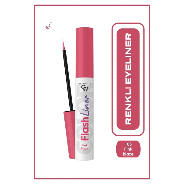 Golden Rose Flash Liner 103 Sky Blue Eyeliner - Görsel 9