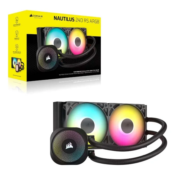 Corsair Nautilus 240 Rs Argb Cw-9060092-Ww İşlemci Sıvı Soğutucu - Görsel 8