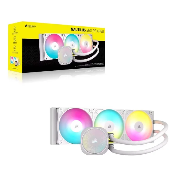Corsair Nautilus 360 Rs Argb Cw-9060095-Ww İşlemci Sıvı Soğutucu - Görsel 5
