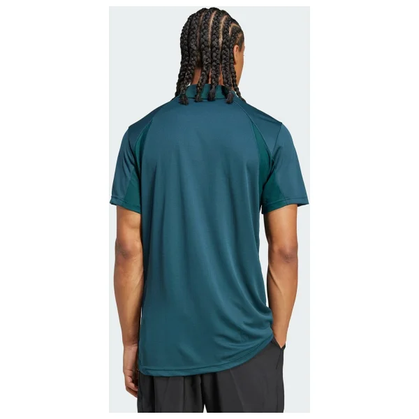 Adidas Tennis Climacool Freelift Jw9848 Petrol Yeşili Kısa Kollu Polo Yaka Erkek Spor Tişört - Görsel 4