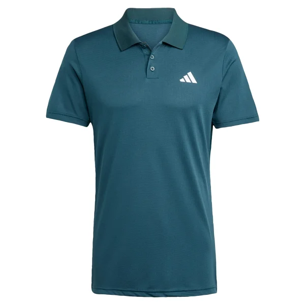 Adidas Tennis Climacool Freelift Jw9848 Petrol Yeşili Kısa Kollu Polo Yaka Erkek Spor Tişört - Görsel 5