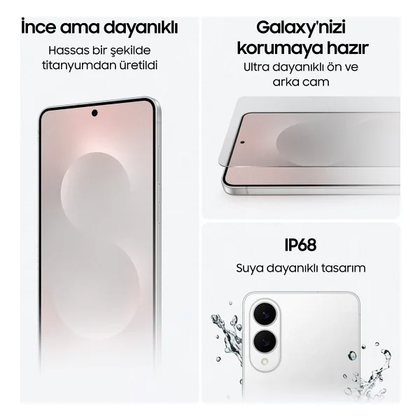 Samsung Galaxy S25 Edge 512 GB Titanyum Buz Mavisi - Görsel 5