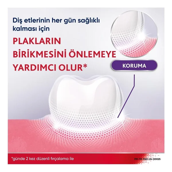 Parodontax Diş Eti Güçlendirme Ve Koruma 500 Ml 2 Adet Gargara - Görsel 3
