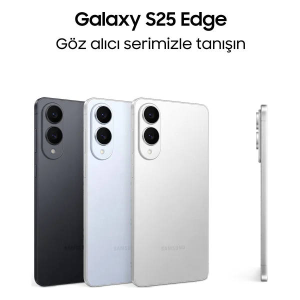 Samsung Galaxy S25 Edge 512 GB Titanyum Gümüş - Görsel 2