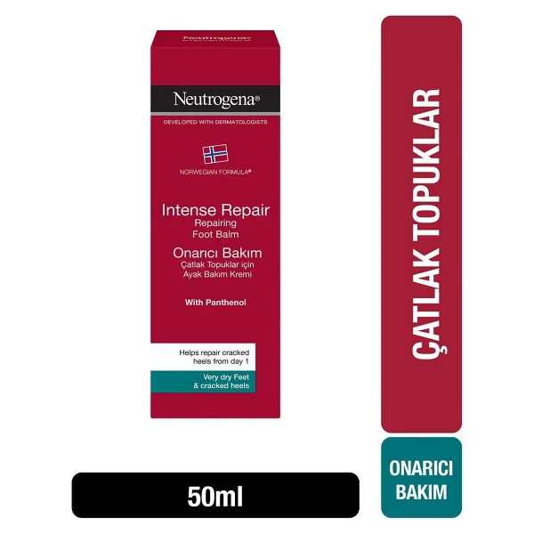 Neutrogena Norveç Formülü Onarıcı Bakım Çatlak Topuklar İçin Ayak Bakım Kremi 50 Ml - Görsel 2
