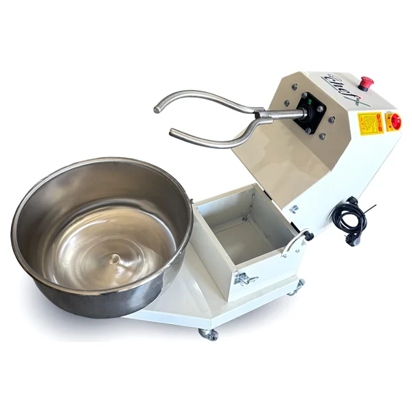 Chefx Hamur Yoğurma Makinesi 10 Kg Un İle 15 Kg Hamur 0,25 Kw Güçlü Motor Ve Paslanmaz Çelik Yapı - Antrasit - Görsel 6