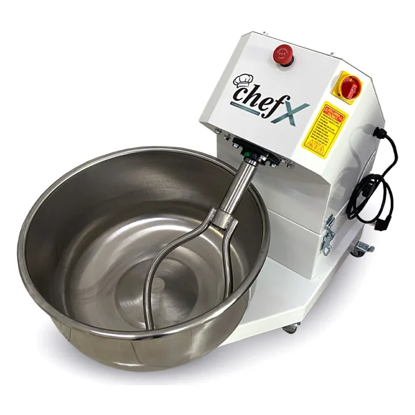 Chefx Hamur Yoğurma Makinesi 10 Kg Un İle 15 Kg Hamur 0,25 Kw Güçlü Motor Ve Paslanmaz Çelik Yapı - Antrasit - Görsel 7