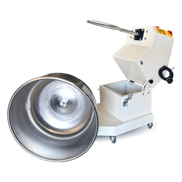 Chefx Hamur Yoğurma Makinesi 10 Kg Un İle 15 Kg Hamur 0,25 Kw Güçlü Motor Ve Paslanmaz Çelik Yapı - Antrasit - Görsel 8