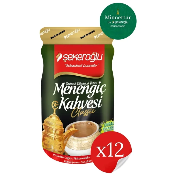 Şekeroğlu Sıvı Menengiç Kahvesi 12 x 600 gr - Aeropress - 1 Adet - Görsel 2
