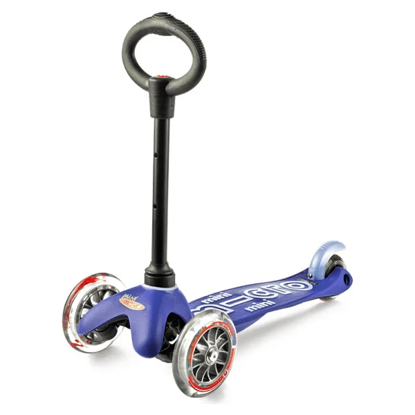 Micro Mini 3 İn 1 Deluxe Mmd014 Mavi 3 Tekerlekli Oturaklı Çocuk Scooter - Görsel 4