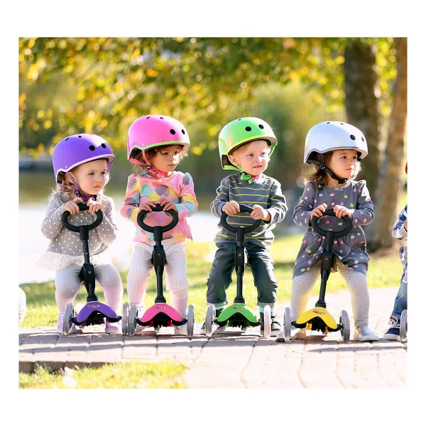 Micro Mini 3 İn 1 Deluxe Mmd014 Mavi 3 Tekerlekli Oturaklı Çocuk Scooter - Görsel 6
