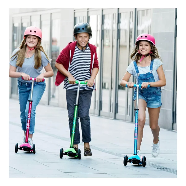 Micro Maxi Deluxe Pembe Mmd035 3 Tekerlekli Çocuk Scooter - Görsel 4