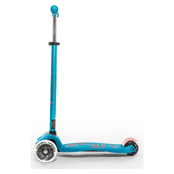 Micro Maxi Deluxe Mmd078 Işıklı Turkuaz 3 Tekerlekli Çocuk Scooter - Görsel 3