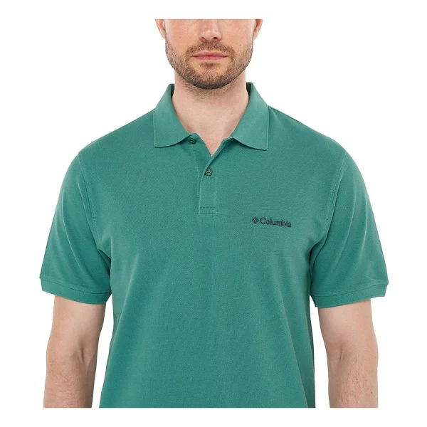 Columbia Cascade Range Solid Iı Cs0214-466 Lacivert Kısa Kollu Polo Yaka Erkek Tişört - Görsel 6